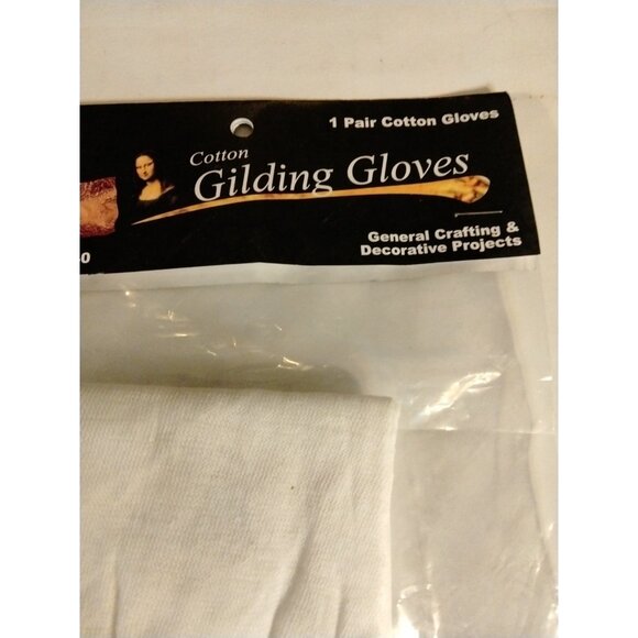 Speedball Mona Lisa Cotton Gilding Gloves-1 Pair - Picture 3 of 6